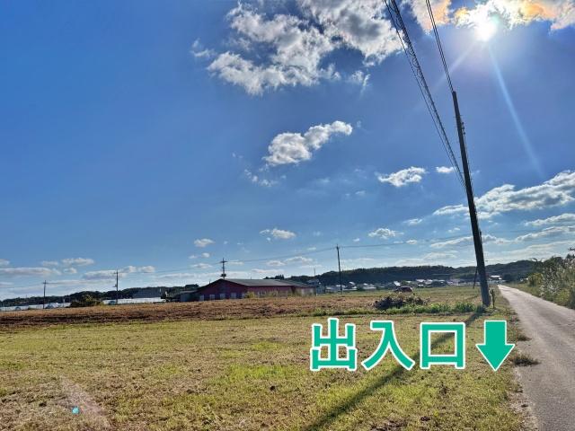 [76baa]土浦市粕毛 空き地駐車場の駐車場写真