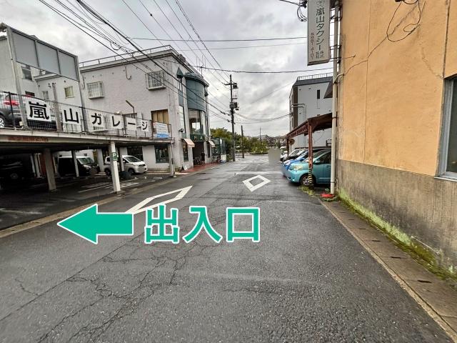 西京区嵐山西一川町 嵐山ガレージ◉アキッパ駐車場【19】の駐車場写真