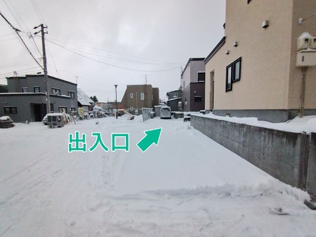 豊平区福住2条9丁目6-17駐車場の駐車場写真