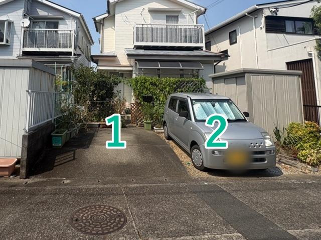 [77c28]中央区萩丘3丁目5▽個宅アキッパ駐車場の駐車場写真