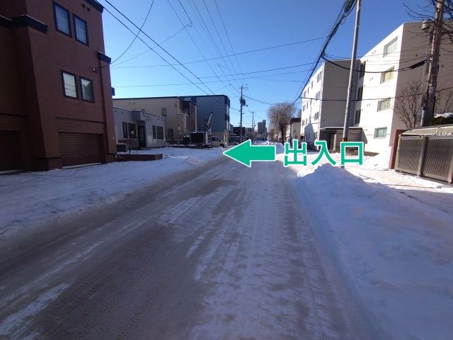 豊平区月寒西1条11丁目6-8駐車場の駐車場写真