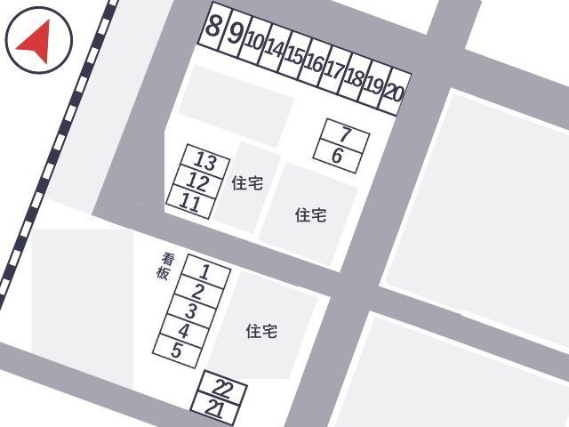 万代町第4②の駐車場写真