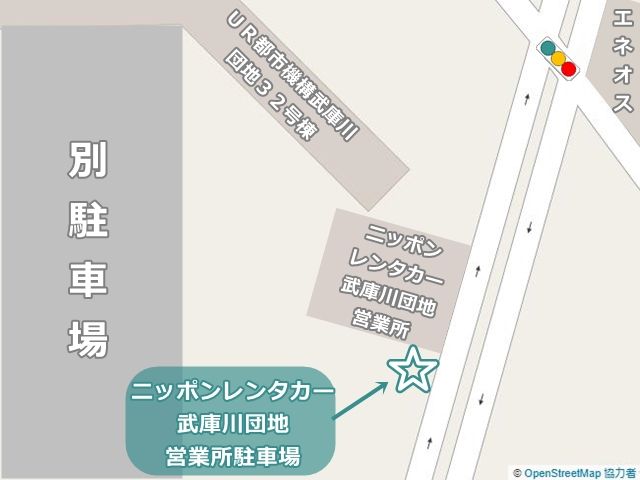 駐車場周辺地図