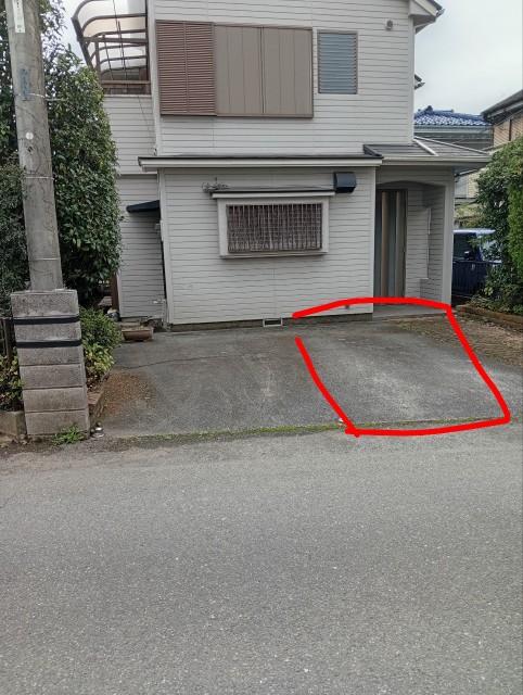 東京都青梅市友田町1-860-11②の駐車場写真