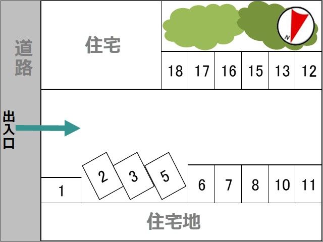 駐車場区画図