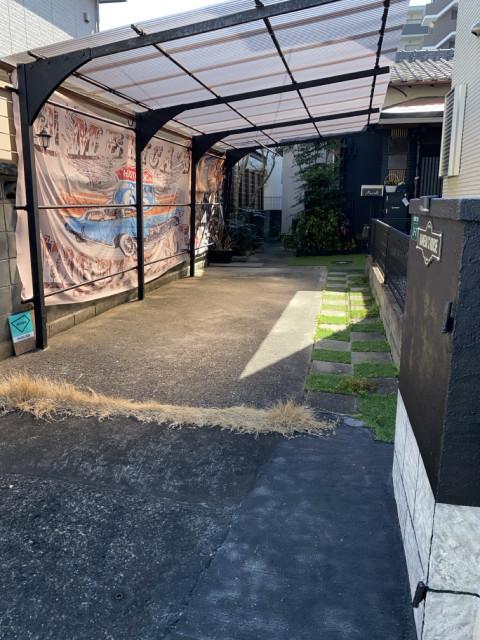 白木原3丁目アメリカン幕の所の駐車場写真