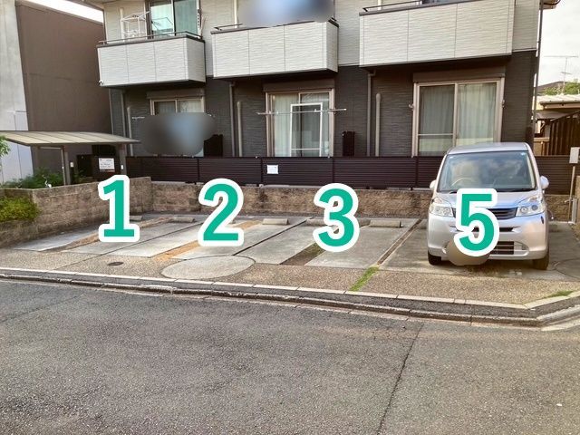 ハイツwest駐車場【1】の駐車場写真