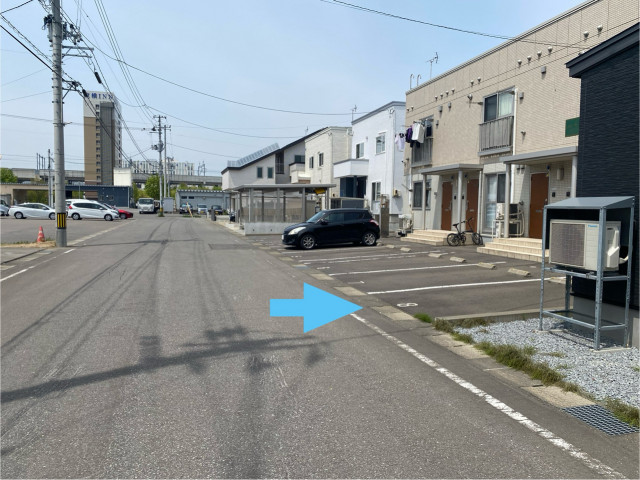 メゾンブルーフォレ駐車区画　NO.8の駐車場写真