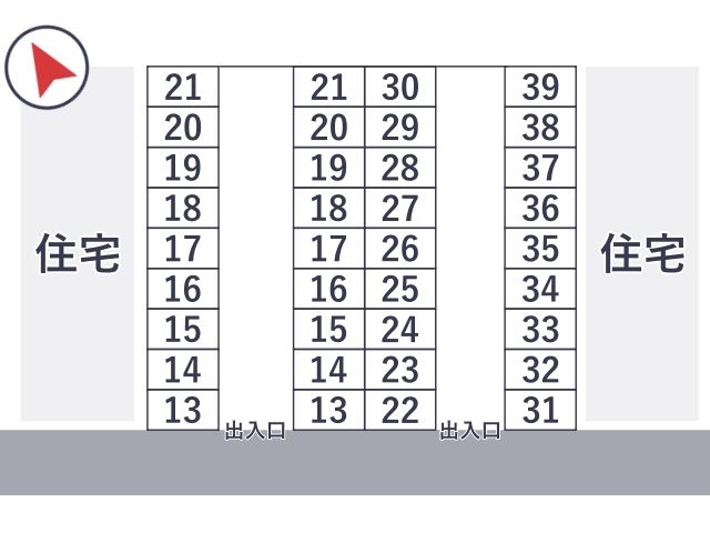 駐車場区画図