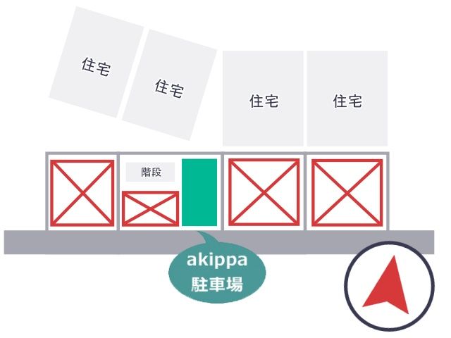 駐車場周辺地図