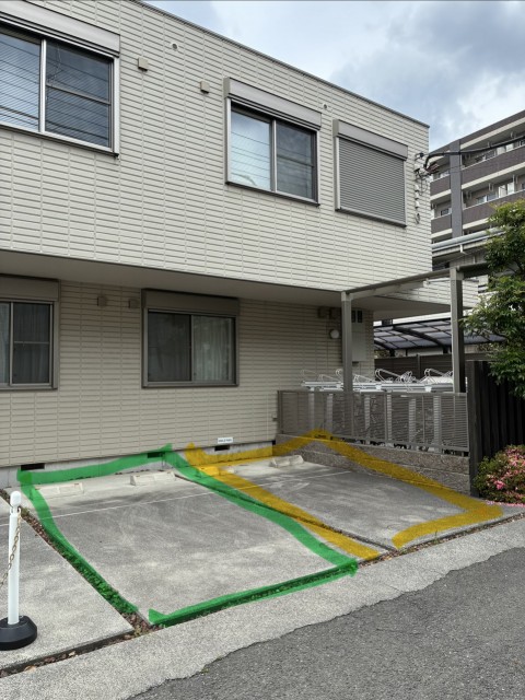 本多2丁目7-18グランソレイユ24時間駐車場の駐車場写真