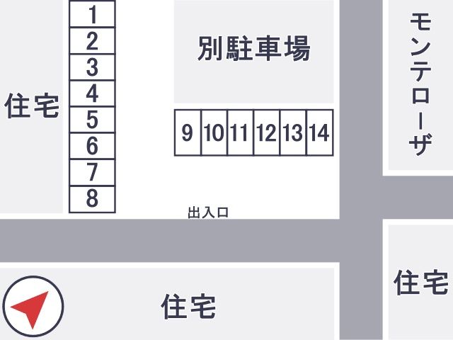 駐車場区画図