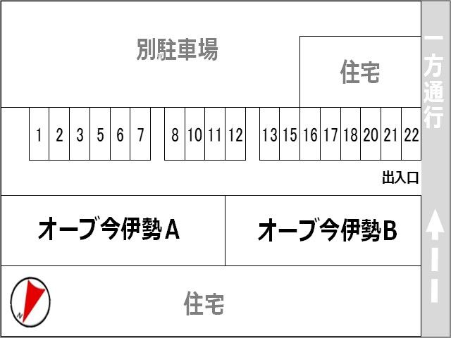 駐車場区画図