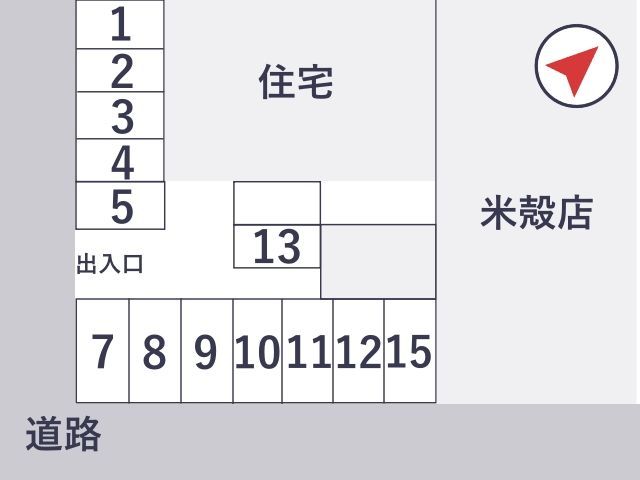 荒井邸_東原町アキッパ駐車場の駐車場写真