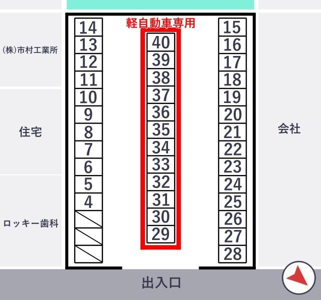 【諏訪湖の花火】8/15 akippa 諏訪IC「近」ライト光機本社第5臨時駐車場の駐車場写真