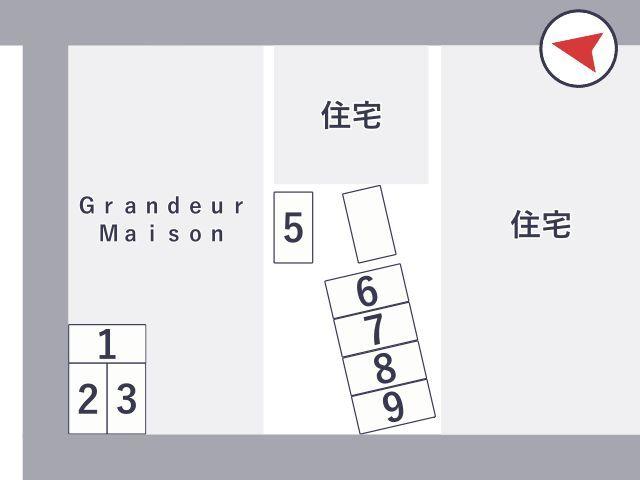 Grandeur Maison駐車場の駐車場写真