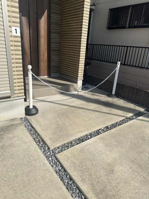 君ヶ崎交差点　駐車場　右側①の駐車場写真