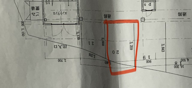 上町１０-２駐車場　20空テナント前の駐車場写真