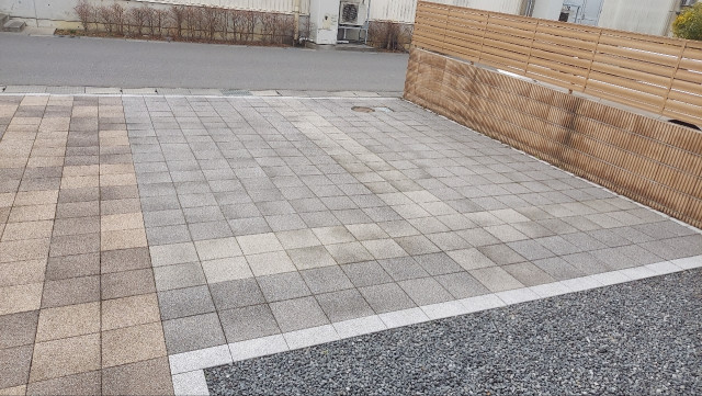 サッカー観戦市川家の駐車場写真