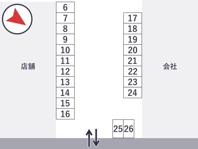 コモンタイム駐車場2の駐車場写真