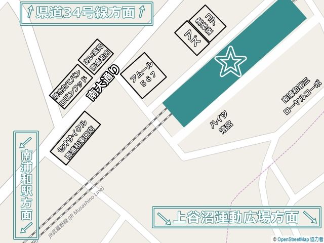 駐車場周辺地図