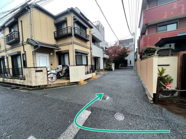 [7d0ec]千駄木5丁目13◎個宅アキッパ駐車場の駐車場写真