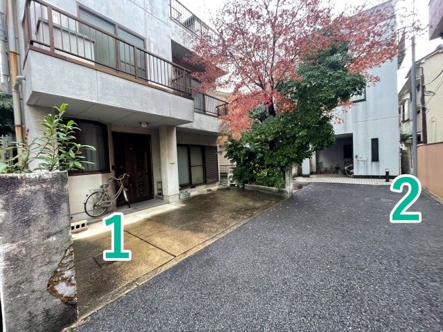 [7d0ec]千駄木5丁目13◎個宅アキッパ駐車場の駐車場写真