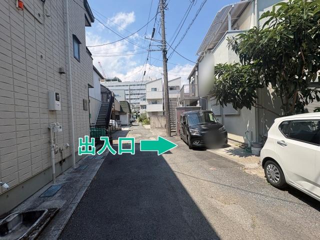 幸区小向西町3丁目26 倉庫横▽アキッパ駐車場の駐車場写真