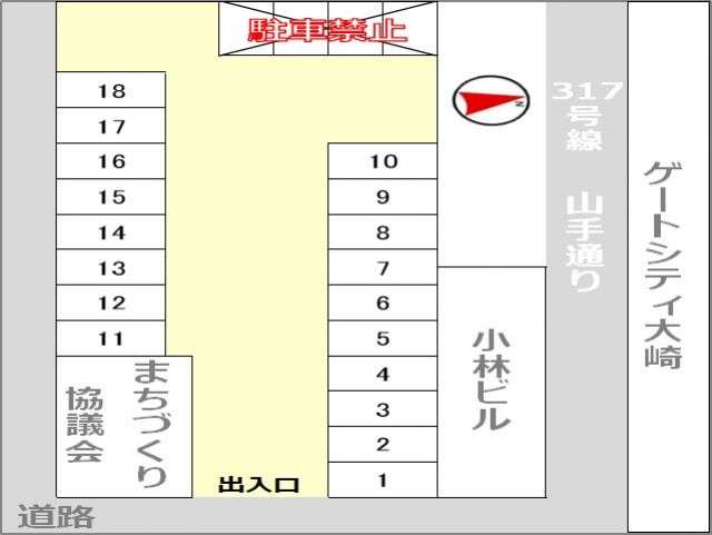 駐車場区画図