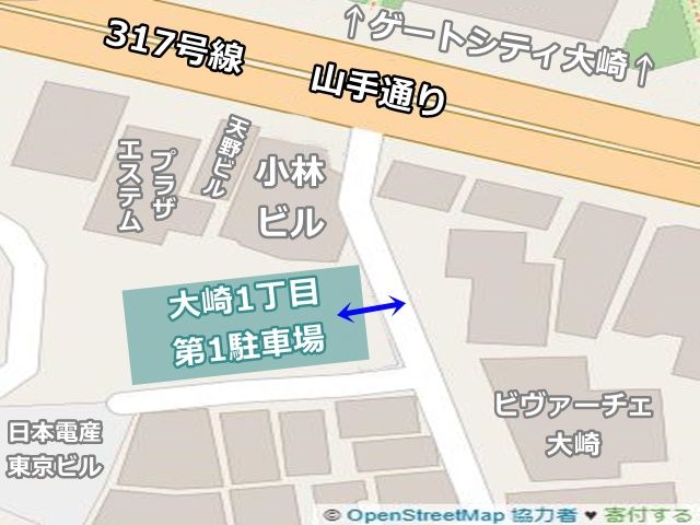 駐車場周辺地図