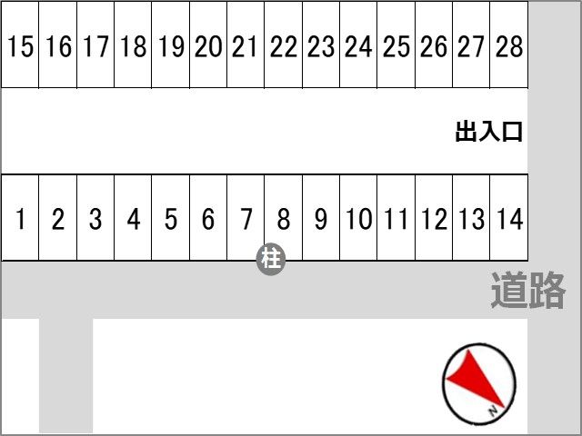駐車場区画図