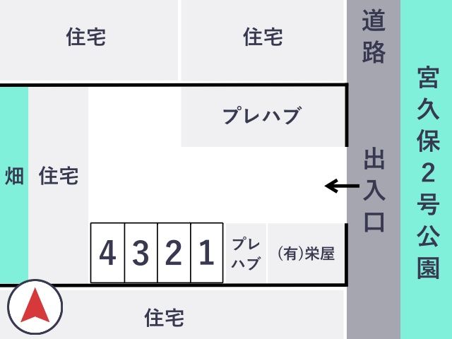 神谷パーキングの駐車場写真