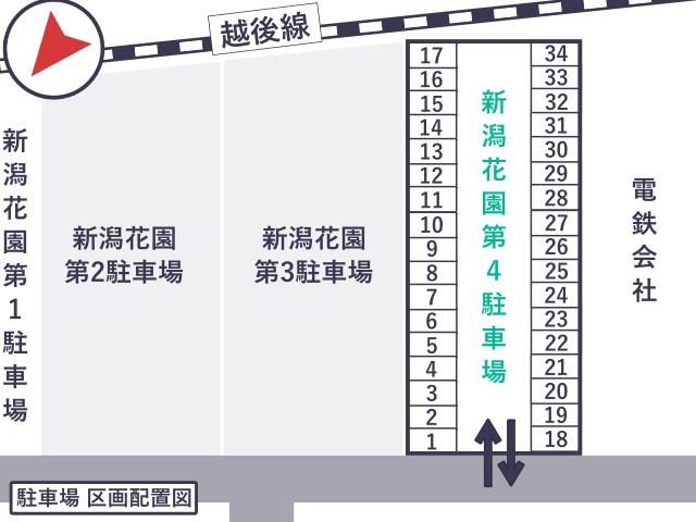 新潟花園第4駐車場の駐車場写真