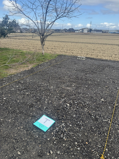 金沢ゴーゴーカレースタジアム前の駐車場写真