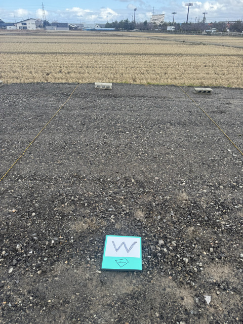 金沢ゴーゴーカレースタジアム前の駐車場写真