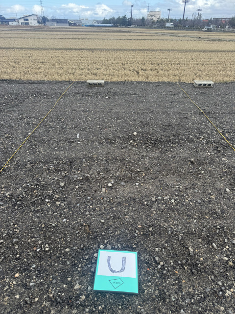 金沢ゴーゴーカレースタジアム前の駐車場写真