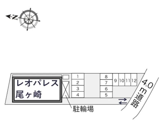 レオパレス尾ヶ崎駐車場【23996】の駐車場写真