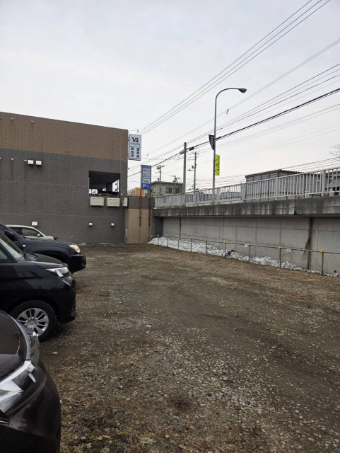 【道道46号線沿い】北広島駅近く駐車場の駐車場写真