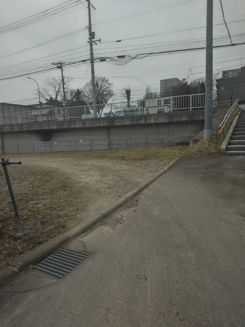 【道道46号線沿い】北広島駅近く駐車場の駐車場写真