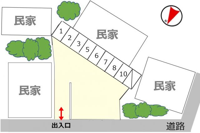 駐車場区画図