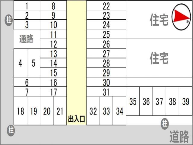 駐車場区画図