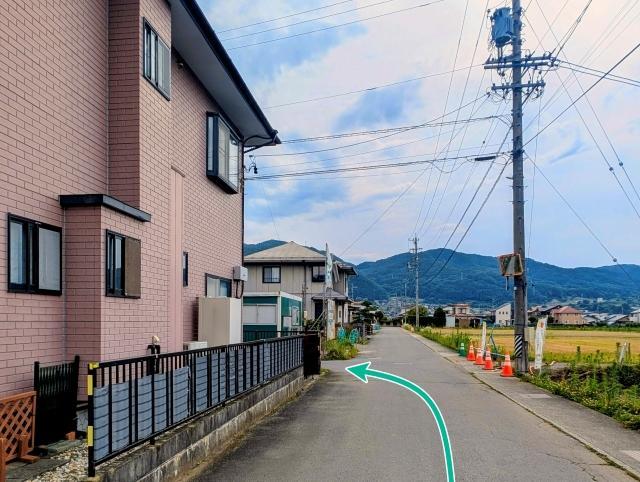 【諏訪湖の花火】8/15 アキッパ 諏訪市豊田小川1651-6臨時駐車場の駐車場写真