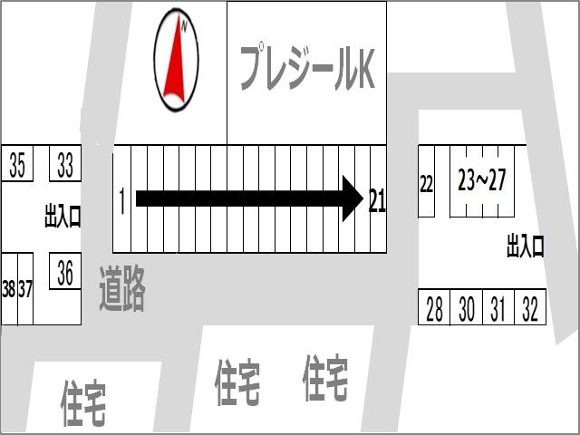 駐車場区画図