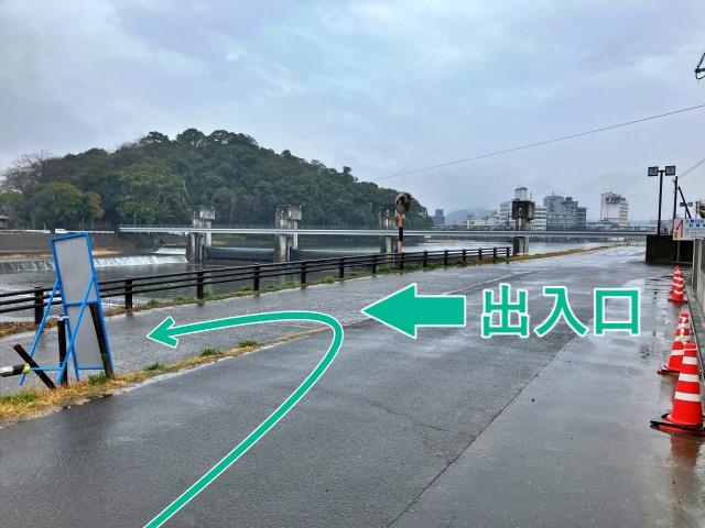 河川敷駐車場B【日田川開き観光祭 5月24日(日)】の駐車場写真