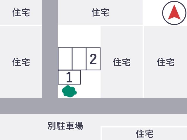 萩中1丁目10-23▽アキッパ駐車場の駐車場写真