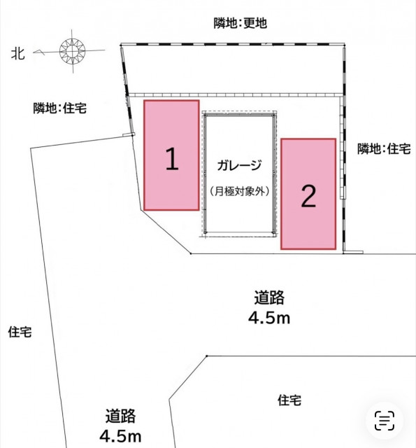 平5丁目駐車場LBEの駐車場写真