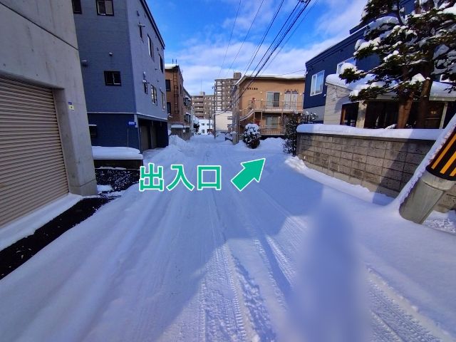 豊平区福住1条2丁目14-14駐車場の駐車場写真