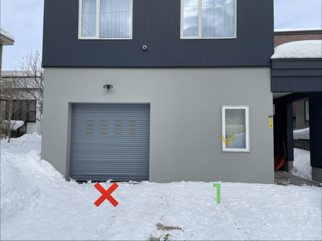 豊平区福住1条2丁目14-14駐車場の駐車場写真