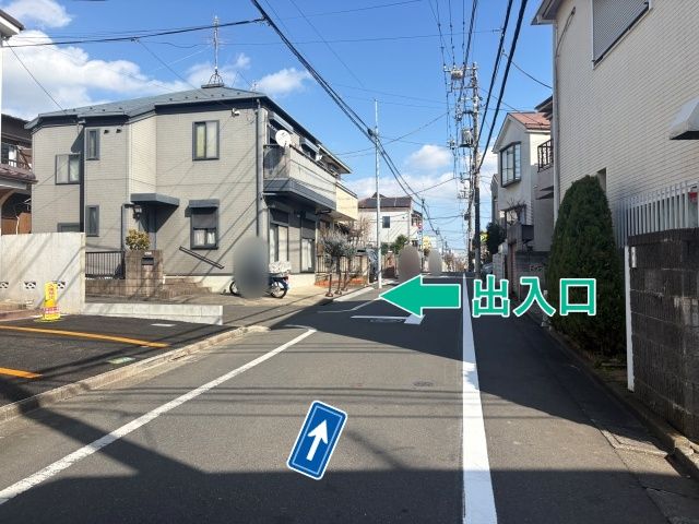 [80ebb]南千束3丁目14▽個宅アキッパ駐車場の駐車場写真