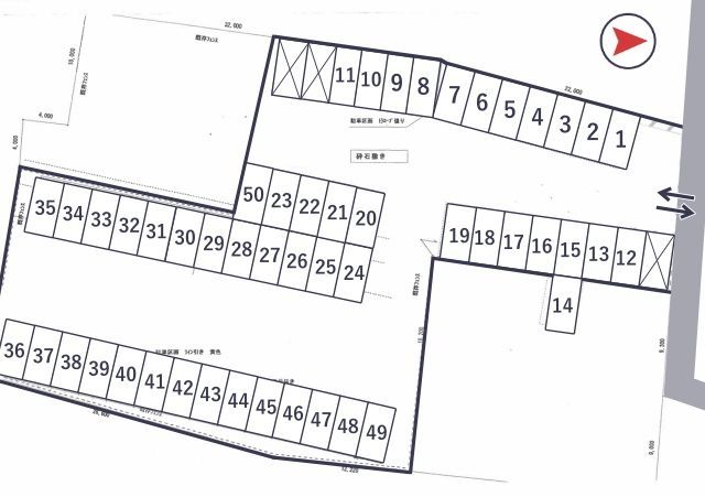 【土日祝限定】中野山王1丁目駐車場の駐車場写真